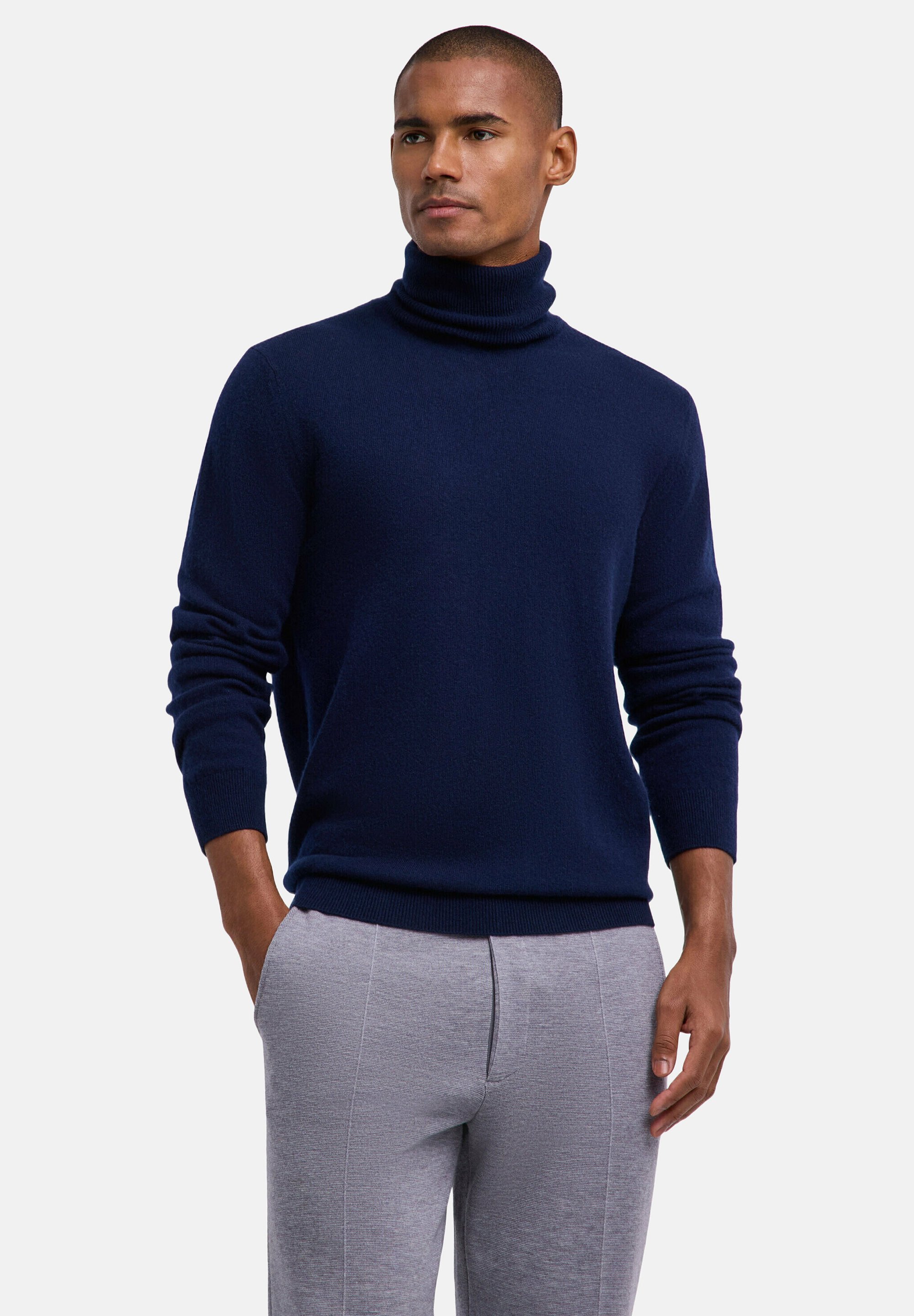 FALKE LUXURY CLASSIC ROLLNECK - Jumper - night sky/blue - Zalando