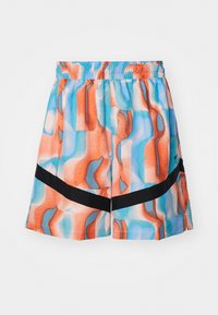 DNA SHORT - Short de sport - washed coral/university blue/black