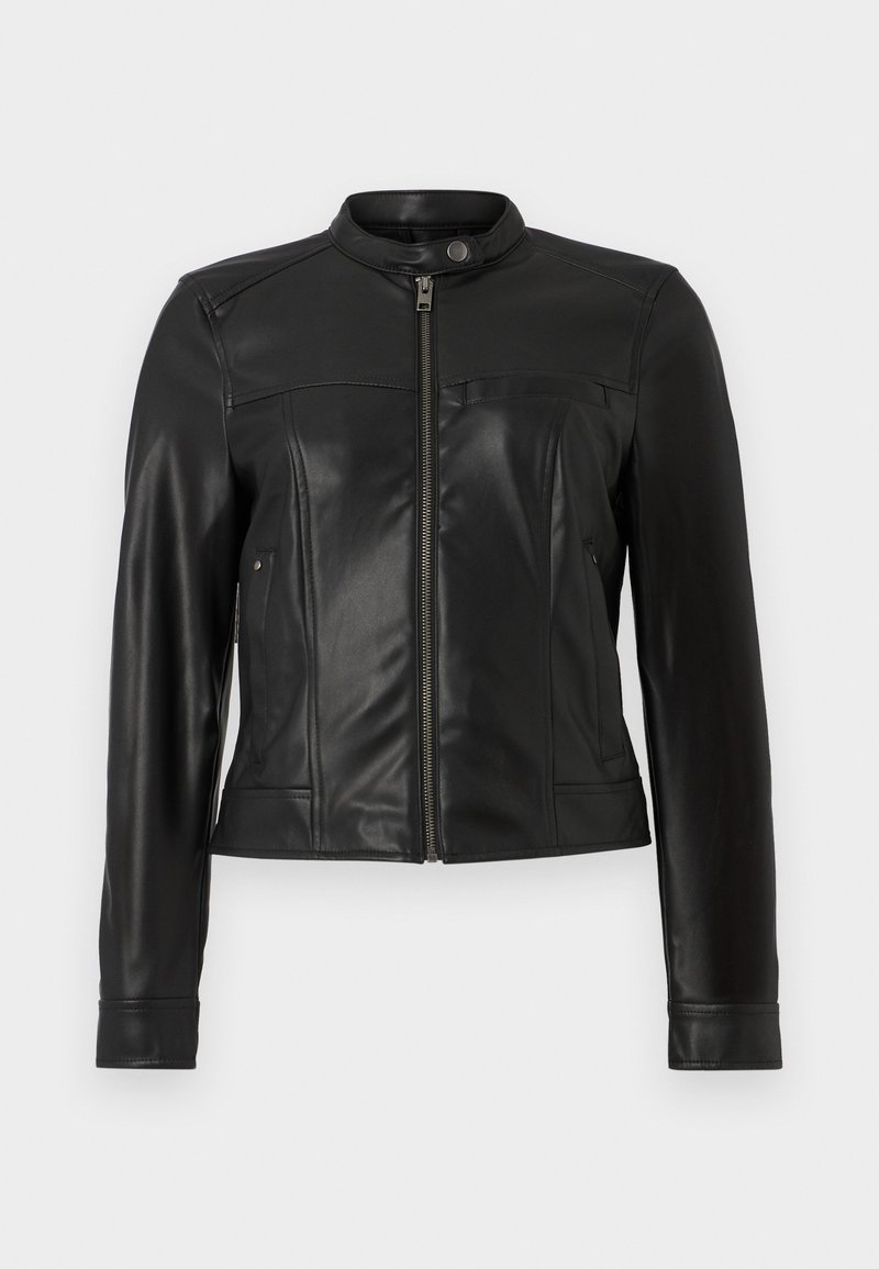 Vero Moda Imitatieleren jas zwart