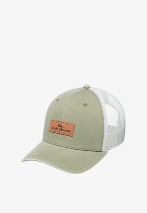 Quiksilver DOWN THE HATCH - TRUCKER - Gorra - aloe