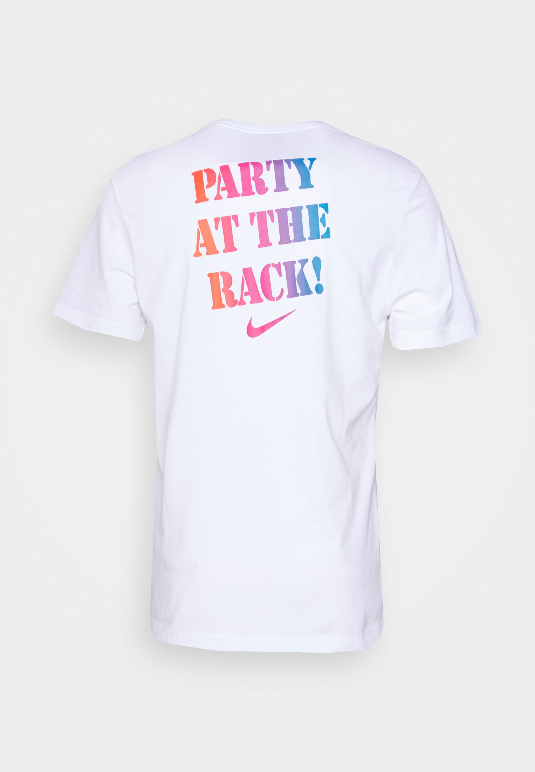 Nike Performance TEE HUMOR - T-shirt print - white/wit - Zalando.nl