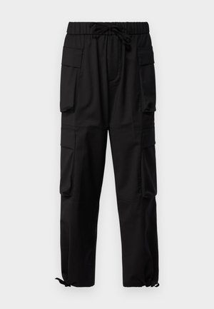 Bonsai DOUBLE PANT UNISEX - Cargo trousers - black