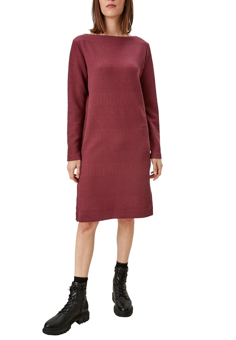 Damen Freizeitkleider | s.Oliver Strickkleid bordeaux - RU85429 Damen Freizeitkleider | s.Oliver Strickkleid bordeaux - RU85429