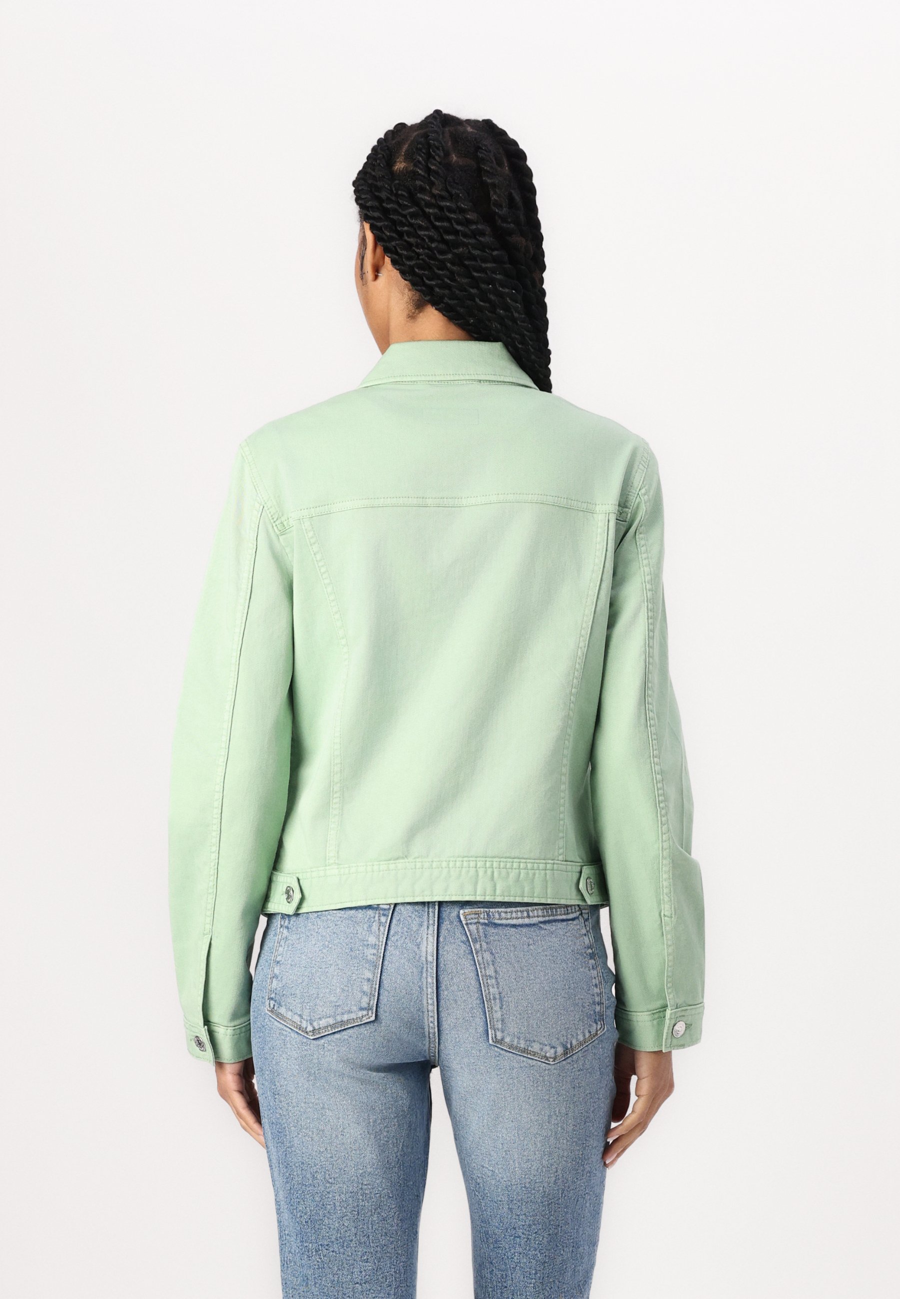 TOM TAILOR Denim jacket - true green/green - Zalando