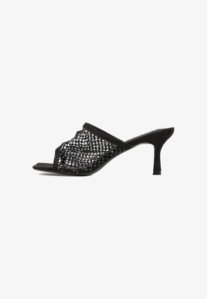 LOLA CASADEMUNT Mules à talons - black