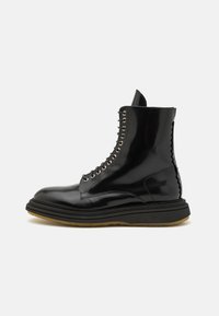 BOOT - Nauhalliset nilkkurit - black