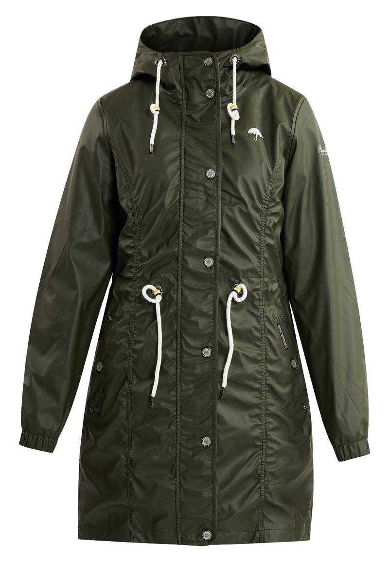 Schmuddelwedda Regenjas donkergroen