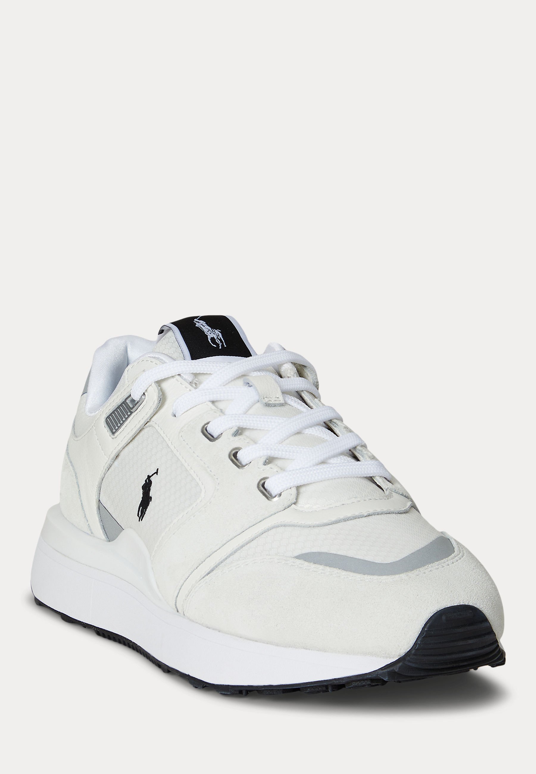 Polo Ralph Lauren TRAIN 89 V2 SUEDE-PANELED SNEAKER - Pantofi