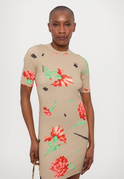 MOSCHINO DRESS - Day dress - multi beige