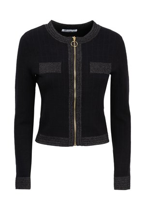 INFLUENCER FULL ZIP - Chaqueta de punto - black