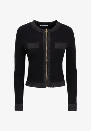 INFLUENCER FULL ZIP - Cardigan - black