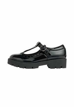 Bokapántos balerina cipők - black