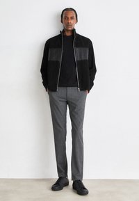 BOSS SLIM - Hlače chino - medium grey