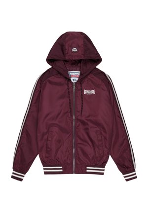 Lonsdale, LONSDALE FRAUEN WINDJACKE MERIDEN - Übergangsjacke - oxblood chalk