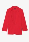 Halflange jas - red