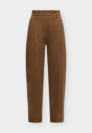 Selected, BARREL MILLE  - Stoffhose - toffee