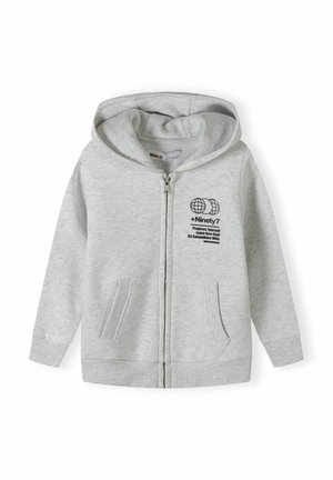 HOODED ZIP THROUGH - Mikina so zipsom - grey