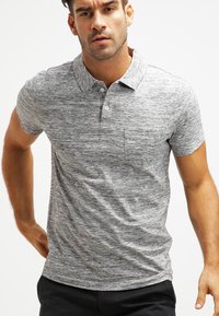 Pier One - Poloshirt - grey melange Miniatuurafbeelding 1