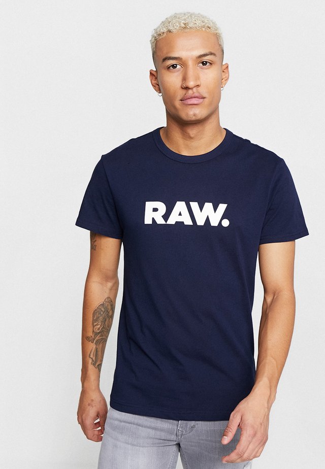 HOLORN - T-shirt print - sartho blue