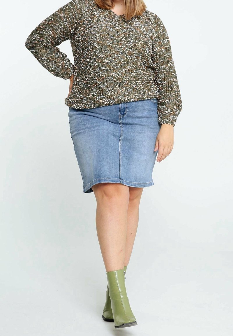 Haut En Cachemire Paprika Taille S - Motif Paisley, Occasion En Très Bon état