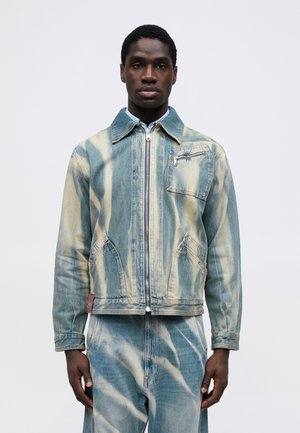PIRANHA JACKET - Denim jacket - blue
