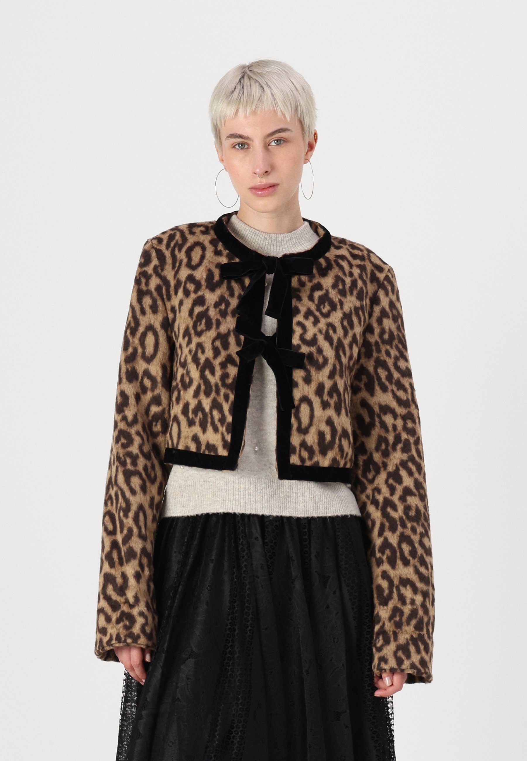 Sister Jane LEOPARD CARDIGAN - Cardigan - brown - Zalando.co.uk