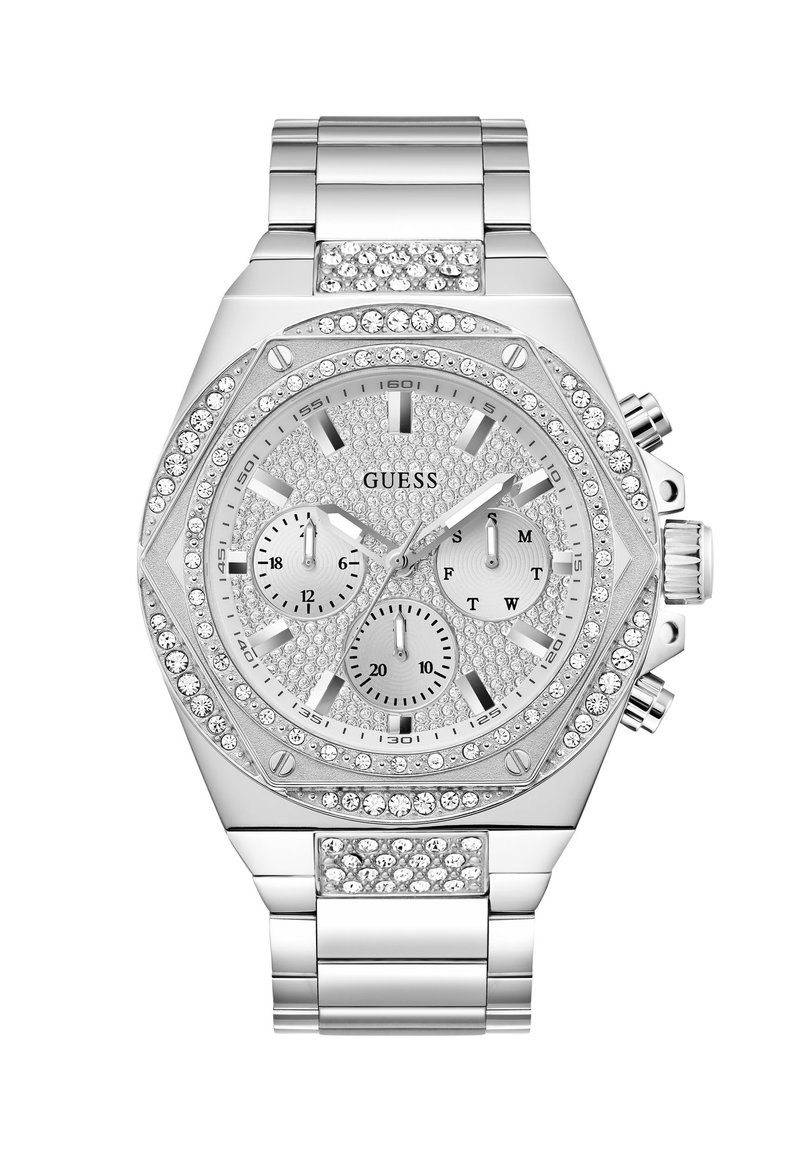 Guess FURY - Chronograph watch - silver tone/silver-coloured  display picture 1