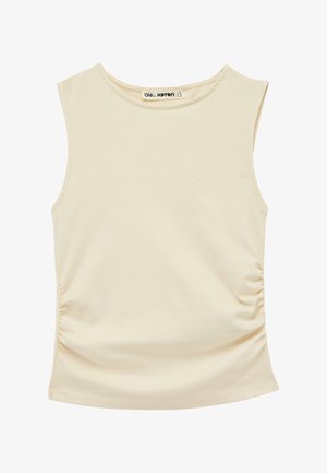 Koton, DRAPED BLOUSE. - Top - yellow