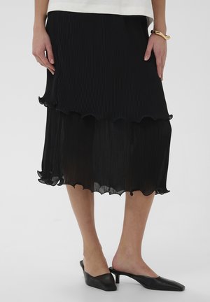 NIEHA - A-lõikeline seelik - black