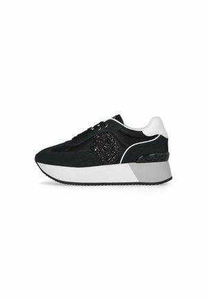 WITH GLITTER LOGO - Trainers - black