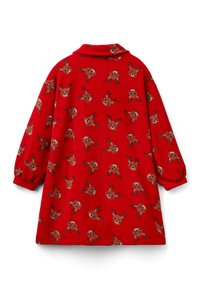 United Colors of Benetton IN ONE SIDE BRUSHED FLEECE WITH COLLAR AND BUTTONS - Camicia da notte - multicolor