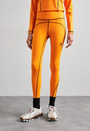 7 DAYS Active TECH  - Leggingek - Nadrágok - vibrant orange
