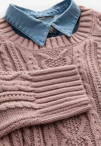 Next TALL FIT - LAYER - Strickpullover - pink blush