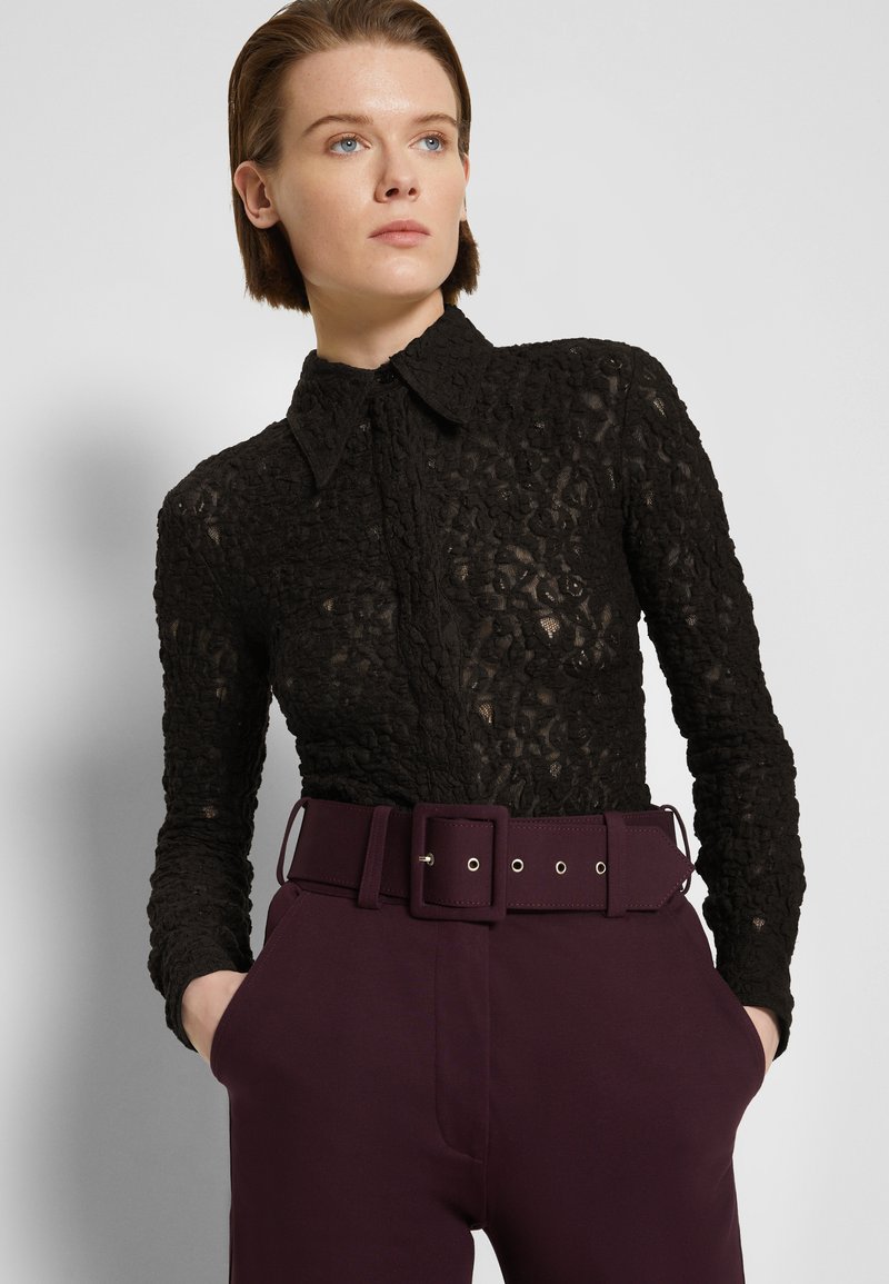 Damen Bekleidung | Victoria Beckham FITTED 70S SHIRT Hemdbluse black/schwarz - PM95836 Damen Bekleidung | Victoria Beckham FITTED 70S SHIRT Hemdbluse black/schwarz - PM95836