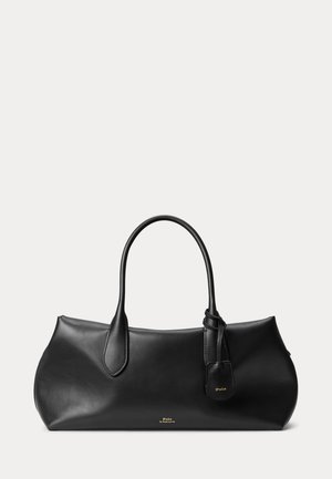Polo Ralph Lauren, BELLPORT LEATHER SATCHEL - Дамска чанта - black