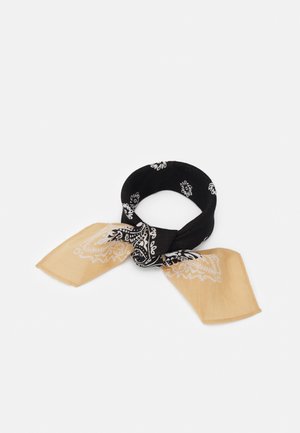 ONSHENRY BANDANA UNISEX - Foulard - black/beige