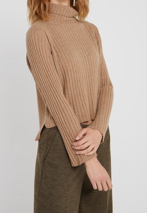 pure cashmere Pullover - camel