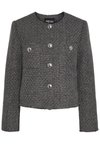 PCNUA JACKET - Mezisezónní bunda  - dark grey