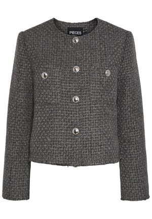 Pieces PCNUA JACKET - Lagana jakna - dark grey