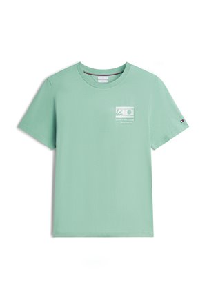 Tommy Hilfiger, BRAND LOVE - T-shirt imprimé - cut grass