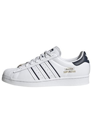 SUPERSTAR UNISEX - Matalavartiset tennarit - cloud white   cloud white   shadow maroon