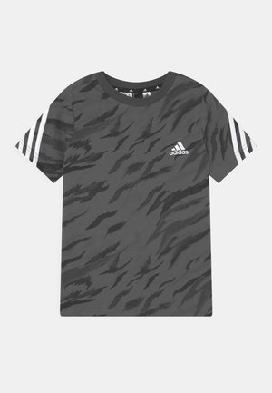 TEE UNISEX - Camiseta estampada - black/grey/white