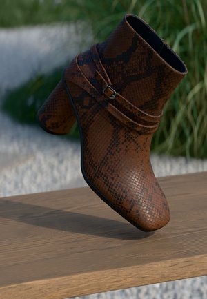 SCULPTED ALBA - Støvletter - black/coffee