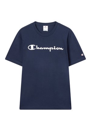 Champion, TEE SCRIPT SHOP - T-shirt print - dark blue
