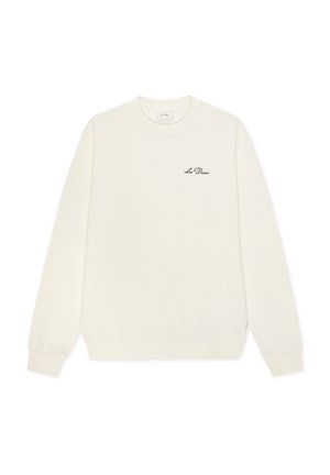 Les Deux, SIGNATURE PRINT - Суитшърт - light ivory