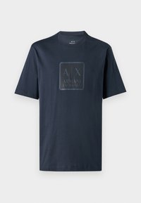 Print T-shirt - navy