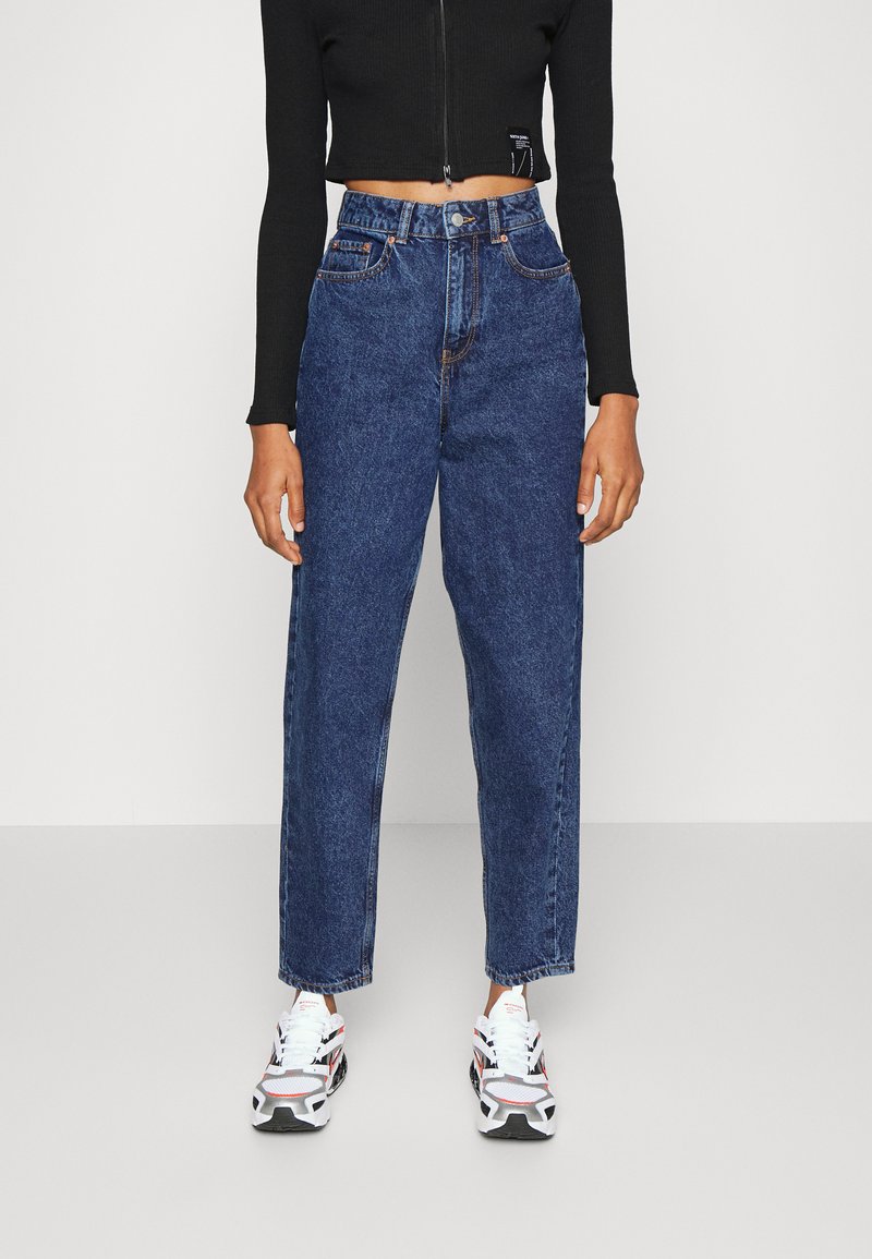 JJXX LISBON MOM - Traperice opuštenog kroja - dark blue denim