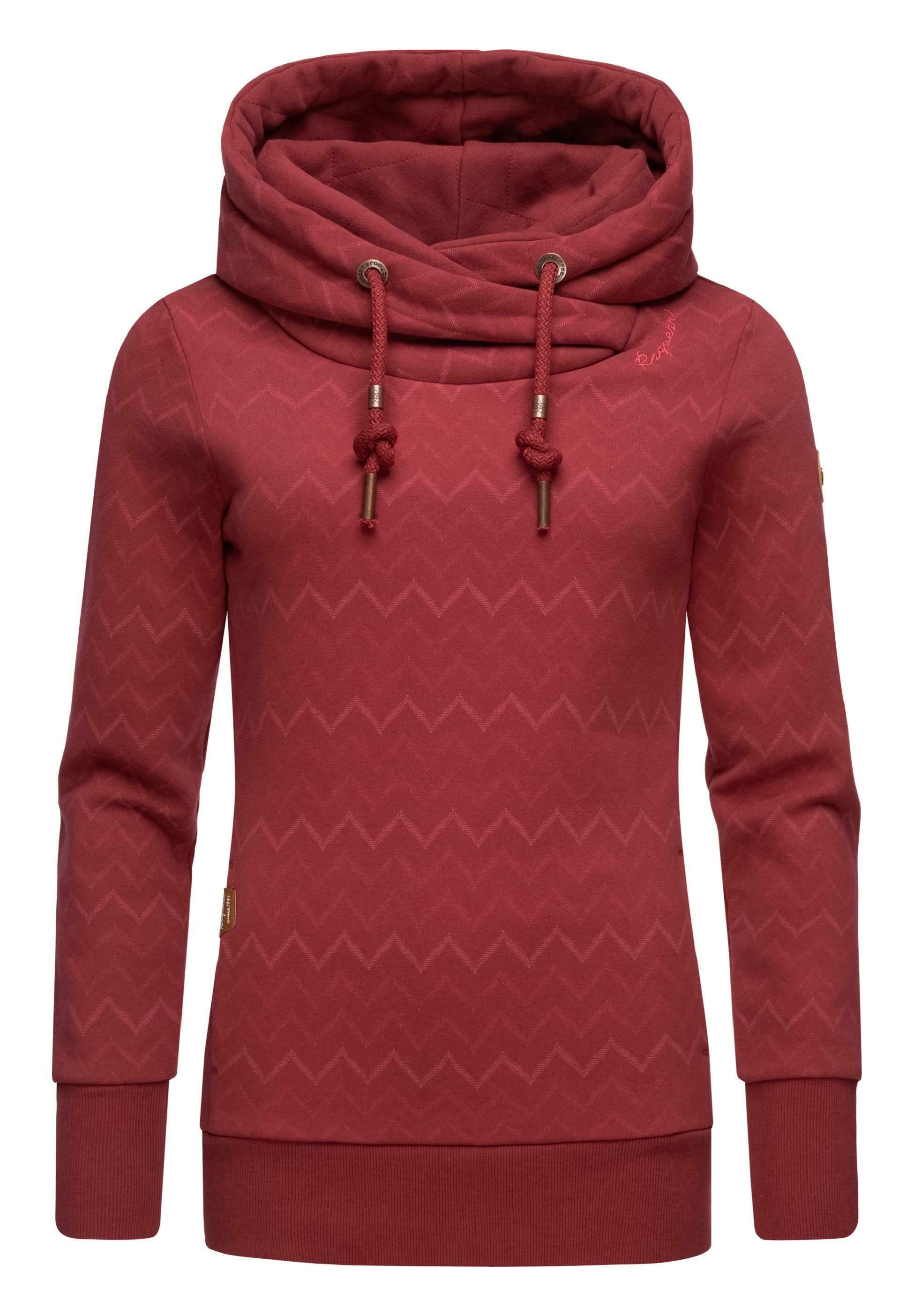 Kapuzenpullover Stores Ragwear Hoodie Damen Ragwear Hoodie Mit Schalkragen  Ragwear GRIPY BOLD Kapuzenpullover