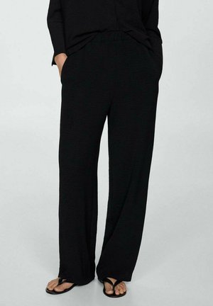 Trousers - black