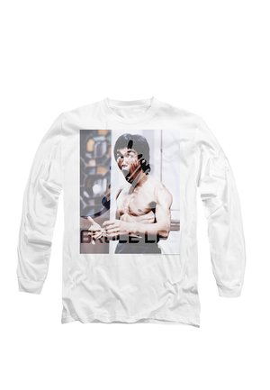 Cotton Soul, BRUCE LEE REVVING UP - Langarmshirt - white